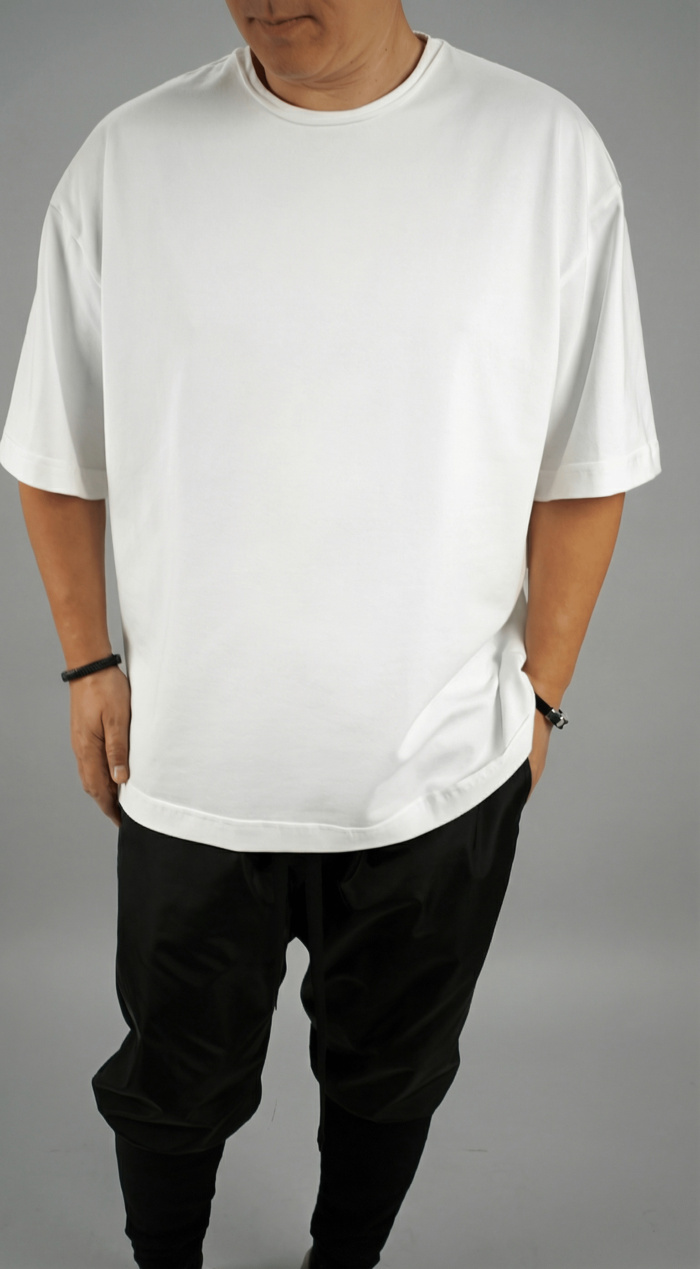 Tricou ALL WHITE oversized